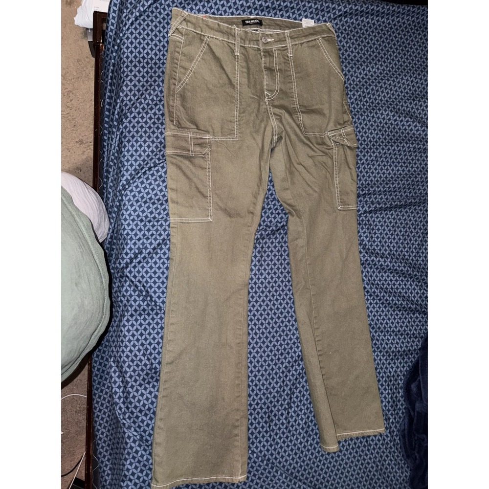 True Religion Cargo Pants Mens 31x30 Utility Workwear Straight Fit